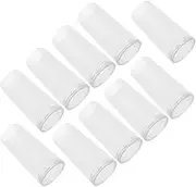 SAFIGLE Makeup Brush Holders Caps 10pcs Brush Protectors for Cosmetics Travel Case