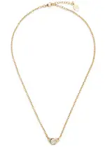 V BY Laura Vann Lucy 18kt Gold Vermeil Choker ONE SIZE