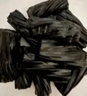 Black Licorice Twists- Chewy Candy- Bulk Candy- TWO POUNDS