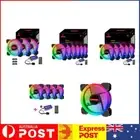 COOLMOON 12cm RGB Cooling Fan Quiet PC Case Cooler for Desktop Computer Chassis