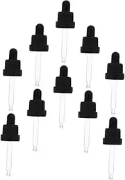 10 Sets Leak Glass Eye Droppers with Tips for Essential Oils Crafts and Aromatherapy for Precise Dispensing and Mixing Without Mess