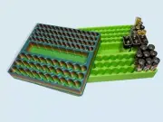 Battery Holder, Battery Tray, Battery Box, Drawer Organizer, For AA, AAA, and 9V