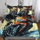 Bedding Set 3D Snowfield Printed Comforter Cover for Kids Boys Girls Adults