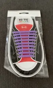Homar No Tie Shoe Laces 9+9 New In Package