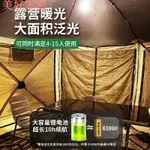 【免運 附發票】戶外照明燈具 強光露營燈超長續航帳篷戶外照明氣氛圍燈野營可充電便攜松果夜燈