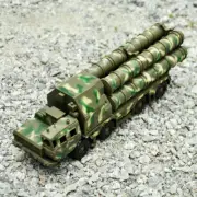 4D 1/72 S-300PMU 5P85S SA10 Grumble Antiaircraft Military Car Assembly Kit Model