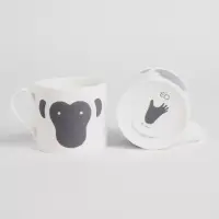 在飛比找博客來優惠-EO Denmark Animal Mug 動物馬克杯 （猴