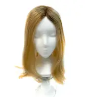 Virgin Remy Human Hair Silk Straight Top Topper Pieces J-TP04