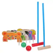 Croquet Wickets Playground Balls for Kids Toddler Outdoor Toys