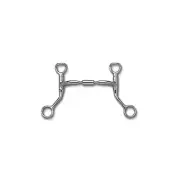 Myler Bits Myler 5 HBT Shank Comfort Snaffle Wide Barrel