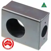 ADI Lock Box For Gates Weld On -Suits Deadbolts-Zinc Plated-04141060