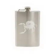 Insect Arachnid- Scorpion Venom Sting #1 - Scorpio logo-8 oz etched flask