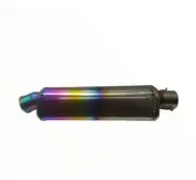 Modified Custom High Quality Exhaust Triangular Long with DB Killer Rainbow
