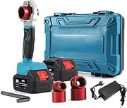 Pipe Welding Machine, Cordless Handheld Socket Fusions Welder Kit, with 6 Die Heads, 200-340℃ Cordless Handheld Socket Fusions Welder Kit for Heat Dissipation for Ppr Pe Hdpe Pipe
