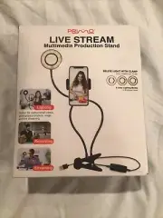 Primo Live Stream Multimedia Production Stand Selfie Light With Clamp Full 65