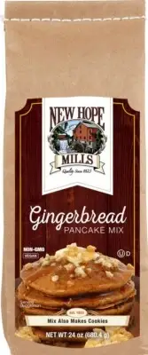 New Hope Mills Gingerbread Pancake Mix