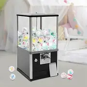 Commercial Candy Gumball Machine, Capsule Vending Machine with Locks for Home, Game Stores and Retail Stores,Black
