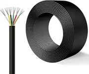 24 Gauge Wire 6 Conductor 30 FT UL2464 Cable 20~28AWG Electrical Wire Stranded PVC Wire Tinned Copper Wire - For Machine Tool Manufacturing & Complete Equipment Installation Engineering(100FT,28AWG-6C