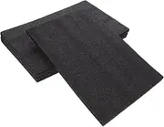 Gadpiparty 4pcs Sheets Polyethylene Foam Board Foam Squares Polyethylene Black