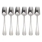 6pc Maxwell & Williams Madison S/S Buffet Fork Set - Silver