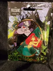 Disney Ariel & Ursula Villains Princess LE 200 Pin Pink a la Mode PALM Mermaid