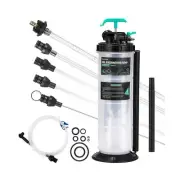 Poafamx 7.5L Oil Extractor Pump Pneumatic/Manual, 2 Gallon Fluid Extractor Pu...