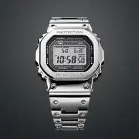 在飛比找momo購物網優惠-【CASIO 卡西歐】G-SHOCK 全金屬太陽能電波手錶-