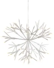 Everlasting Glow 11.8in LED Pre-Lit Starburst Hanging Lights