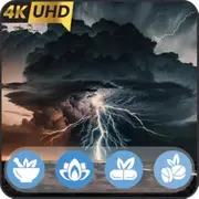 Thunderstorm Calm – Nature’s White Noise for Sleep, Rest, and Focus