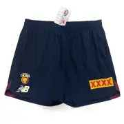AFL Brisbane Lions New Balance Women's Stretch Travel Shorts Navy NEW