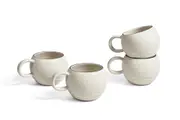 Sandy Mugs, Set of 4