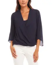 Karen Kane Crossover Top