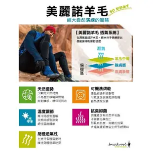 【SmartWool 美國】女機能戶外全輕量減震中筒襪 中性灰 酒紅 紫鳶尾花 S M 聰明羊登山襪 SW001572