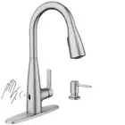 Moen 87627EWSRS Haelyn Touchless Pulldown Kitchen Faucet w/ SOAP - Stainless