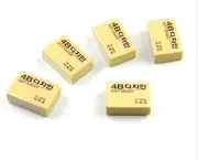 5Pcs Soft Rubber 4B Pencil Eraser for Drawing Writing Office School Nursery Gift Standard Pencil Erasers,Erasers and Correction Products