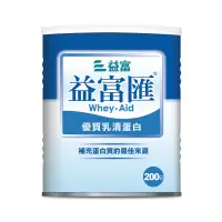 在飛比找momo購物網優惠-【益富】益富匯 優質乳清蛋白200g(蛋白質利用率高)