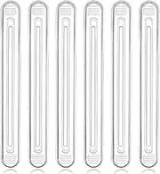 Rubber Chair Wall Protector From Chair Back,6 Pack Clear Furniture Bumpers Silicone Cabinet Door for Drawer