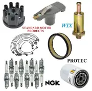 Tune Up Kit Filters Cap Wire Spark Plugs For FORD F-500 V8 5.9L 1975-1977 (for: Ford)