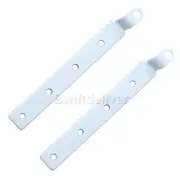 2 x 5.5" White Extension Adaptor for DLP LCD Projector Ceiling Mount Bracket w3x
