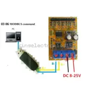 5V 10V 7CH Analog Voltage acquisition Sampler RS485 ModBus RTU Module