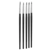 5pcs Clay Sculpting Tool Set Silicone Head Sculpture Tools Shapers Repair Tools