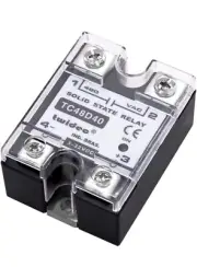 /Output Single Phase SSR Solid State Relay 40A 3-32V DC to 24-480V AC SSR-40DA