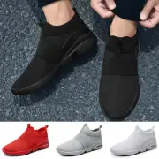 Men Sneakers Round Toe Trainers Women Breathable Flat Jogging Casual Sneaker