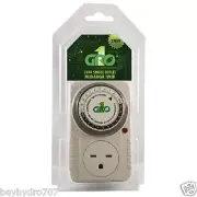 GROW1 240v Analog Timer Single Outlet 24 Hour Grounded Lamp Grow light Quality
