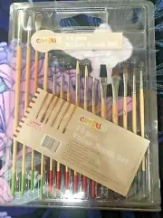 PAINT BRUSHES 15 PIECE ART BRUSHES SET VALUE CRAFT & CREATIV | HYT