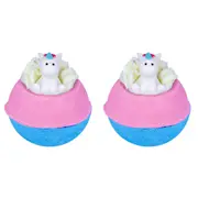 2PK Bomb Cosmetic Born to Be a Unicorn Bath Bomb Blaster w/Toy Fragrance Fizzy