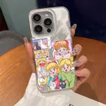 SAMSUNG SAILOR MOON 卡通可愛美少女戰士手機殼三星 GALAXY A06 S21 FE S23 + S