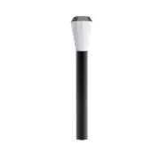 Geb LED Bollard Light - 13W Warm White - Tapered - 800mm Grey