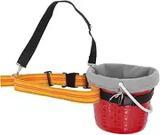 [Whtkoph] Garden Apron Fruits Collection Bag with Pockets with Adjustable Straps Adjustable Garden Container Container for