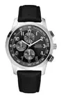 Guess W13530G1 Coastal Men's Watch Leather Band Black